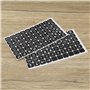 eMagTech 120pcs Petits Autocollants pour Panneau de Commutation Étiquette de Bouton Multifonction pour Voitures Bateaux Remorque