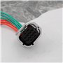 eMagTech Connecteur de Capteur Radar/Sonar Avant 8 Voies Queue de Cochon Compatible avec Toyota Corolla 2014-2020 52197-30040 90