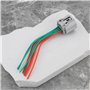eMagTech Connecteur de Capteur Radar/Sonar Avant 8 Voies Queue de Cochon Compatible avec Toyota Corolla 2014-2020 52197-30040 90