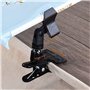 Wernfale Clip de Cerceau de Broderie, Clip de Table RéGlable Pivotant à 360°, Clip de Point de Croix Ouvrant Jusqu'à 4,03 Cm, po