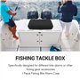 TOBEOME Mallette de rangement pour détecteurs de touche à la carpe - Outils de pêche - Boîte de protection