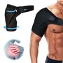 Nxyupv Orthèse D'Épaule de Compression, Support D'Épaule pour et Femmes, Bandage de Soutien D'Épaule pour Épaule