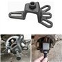 LElgqceu 1 Pcs Tricycle Frein Tambour Remover Essieu Arrière Frein Pot Remover Universel Moto Remover