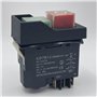 berjalan KJD17 6 Broches Interrupteurs à Bouton-Poussoir de Démarrage Électromagnétique 18A AC220V IP55 Interrupteur de Sécurité