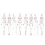 Jemcgrl Modèle de Croquis Règle de Couture Motif Humanoïde Mesure des Vêtements Facile à Utiliser B