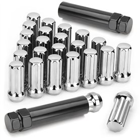 Nvanvmm Lot de 24 écrous de roue M14 x 1