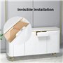 Dsdhuf Serrure D'Armoire Cachée, Serrure Électronique Intelligente NFC RFID de Sécurité pour Enfants pour Armoire, Tiroir, Casie