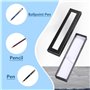 Qaautor 24 Pièces Boîte-Cadeau de Stylo Vide avec Couvercle Transparent, Boîte à Stylos Vitrine de Stylo pour Présentation Embal