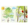 Qaautor 50PCS Arbre Étiquettes Double Face Identification Extérieure avec Fils Métalliques pour Marqueurs de Plantes, Étiquettes