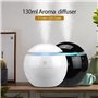 Qaautor Humidificateur d'air Portable Diffuseur D'ArôMes USB à Ultrasons LED Veilleuse éLectrique Diffuseur D'Huiles Essentielle