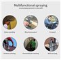 CosyCaya Connecteur rotatif de tuyau droit sans air Connecteurs universels à joint 360 Coupleur de tuyau d'air de peinture sans 