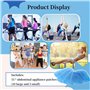 Kopinma 15Pcs EMS Pads Gel Hydrogel, Hip Muscle Hydrogel Autocollant Hip Muscle, Autocollants EMS pour Muscles de Hanche, Gel de