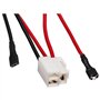 IMCCZONY Trou de Chargement pour Véhicule Électrique pour Enfants 6 V 12 V 24 V pour Chargeur de Véhicule Électrique pour Enfant