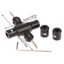 0 mm Tournevis Hexagonal à Dégagement Hélice Moteur Prop Outil pour RC Quadcopter FPV Drone Acce