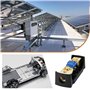 ECSiNG Lot de 4 Mini Porte-fusibles ANL pour Voiture Porte-fusibles d'alimentation Solide Porte-fusible en Métal avec Fusible 60