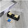 ECSiNG Lot de 4 Mini Porte-fusibles ANL pour Voiture Porte-fusibles d'alimentation Solide Porte-fusible en Métal avec Fusible 60