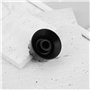 ECSiNG Lot de 4 boutons de contrôle du volume et du son de guitare crantés pour 244 pots à arbre fendu USA (impérial) compatible