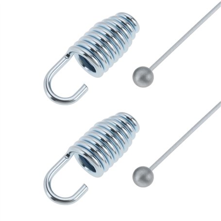 ECSiNG 2 Pièces Câble Bowden avec Ressort pour Tondeuse à Gazon Câble d'entraînement pour Frein Moteur Accélérateur de Roue Motr