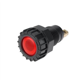 ECSiNG Témoin Lumineux de Charge 12 V pour Tableau de Bord Trou de Montage 17 Mm 20179 Compatible avec Massey Ferguson TE20 Les