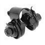 OriGlam Boulon de selle de vélo noir 22,2 mm