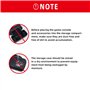 Mcbazel Sac de Transport de Protection Etanche, Etui de Rangement avec Housse Anti-Poussière pour Switch 2 avec Fentes pour Cart