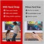 Wigearss 2 Pièces Bracelets Réglables pour Nintendo Switch 2 Joy-Con, Design Détachable avec Bracelet Élastique, Compatibles ave