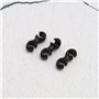 eMagTech 40pcs Clips de Vélo Pinces Rangement Protection Câble de Frein Clip en C et Clips en S Kit pour Câbles de Dérailleur Ro
