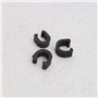 eMagTech 40pcs Clips de Vélo Pinces Rangement Protection Câble de Frein Clip en C et Clips en S Kit pour Câbles de Dérailleur Ro