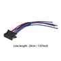 Câblage de résistance de Moteur de soufflerie avec connecteur 50 mm²-1,50 mm² Connecteur de réparation de Faisceau de Queue de C