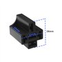 eMagTech 4 Ensembles Supports de Prise Relais de Voiture avec Bornes de 6,3mm pour Relais 4 Broches 5 Broches 10A 12V / 24V Pièc
