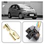 eMagTech 4 Ensembles Supports de Prise Relais de Voiture avec Bornes de 6,3mm pour Relais 4 Broches 5 Broches 10A 12V / 24V Pièc