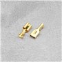 eMagTech 4 Ensembles Supports de Prise Relais de Voiture avec Bornes de 6,3mm pour Relais 4 Broches 5 Broches 10A 12V / 24V Pièc