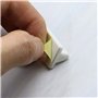 ECSiNG 50x Crochets en Plastique Auto-adhésifs pour Accrocher Clés des Serviettes Net Pole Voile Décoration Salle de Bain Croche