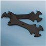ECSiNG Lot de 4 clés plates multifonctions 5 en 1 en métal pour imprimante 3D V6 MK8 MK10