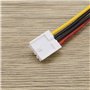ECSiNG 4pcs Lecteur Câble d'alimentation 4pin Mâle vers SATA 15pin Femelle SATA Câble d'extension d'alimentation Lecteur Adaptat