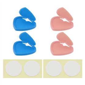 ECSiNG Lot de 4 housses de protection pour interrupteur de table - Peinture diamant - Anti-toucher - Pour boîte lumineuse A2 A3