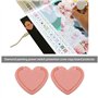 ECSiNG Lot de 4 housses de protection pour interrupteur de table - Peinture diamant - Anti-toucher - Pour boîte lumineuse A2 A3 