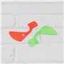 ECSiNG Lot de 2 jauges de réglage des écarts de chaîne pour vélos compatibles avec SRAM Eagle SX/NX/GX 12, Vert et Rouge