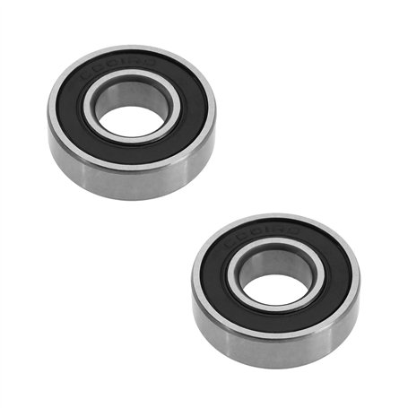 ECSiNG 2pcs Roulements à Billes de Roue pour Scooter Électrique Compatibles avec Ninebot MXA G30 G30D Roulement de Roue d'entraî