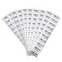 ECSiNG Lot de 100 Etiquettes Autocollantes