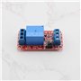 ECSiNG Module de Relais 1 Canal 12V 2 Pièces avec Carte d'extension D'isolation Optocoupleur Support de Déclenchement de Bas Niv