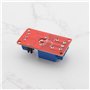 ECSiNG Module de Relais 1 Canal 12V 2 Pièces avec Carte d'extension D'isolation Optocoupleur Support de Déclenchement de Bas Niv