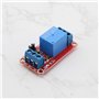 ECSiNG Module de Relais 1 Canal 12V 2 Pièces avec Carte d'extension D'isolation Optocoupleur Support de Déclenchement de Bas Niv
