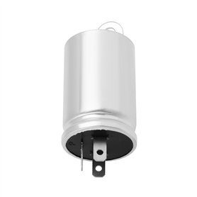 ECSiNG 1 Unité Clignotant D'indicateur de Voiture 12V 21W 3 Broches en Alliage Aluminium Unité de Relais Clignotant pour Tracteu