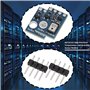 ECSiNG 4 Modules de Lot de Capteur de Température Et D'humidité Numérique AHT10 I2C Module de Mesure de Température Et D'humidit
