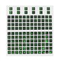 LT Easiyl Lot de 132 autocollants phosphorescents pour interrupteur de hauteur de voiture