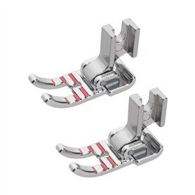 LT Easiyl 2PCS 1/4 Pouces en Métal Patchwork Quilting Pied Machine à Coudre Pied-de-biche Compatible avec Kenmore Compatible ave