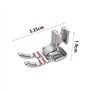 LT Easiyl 2PCS 1/4 Pouces en Métal Patchwork Quilting Pied Machine à Coudre Pied-de-biche Compatible avec Kenmore Compatible ave