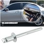 LT Easiyl 10 Lot Rivets Pop en Métal pour Lève-vitre de Porte de Voiture Clip de Fixation pour Ajusteur de Rivet A0049902897 Com