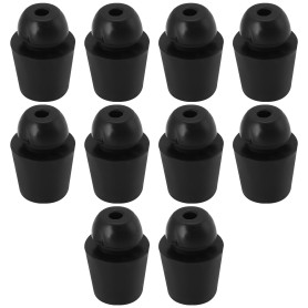 LT Easiyl Lot de 10 Pare-Chocs de Porte de Voiture en Caoutchouc Amortisseur Protection Latérale de Porte Accessoires de Voiture